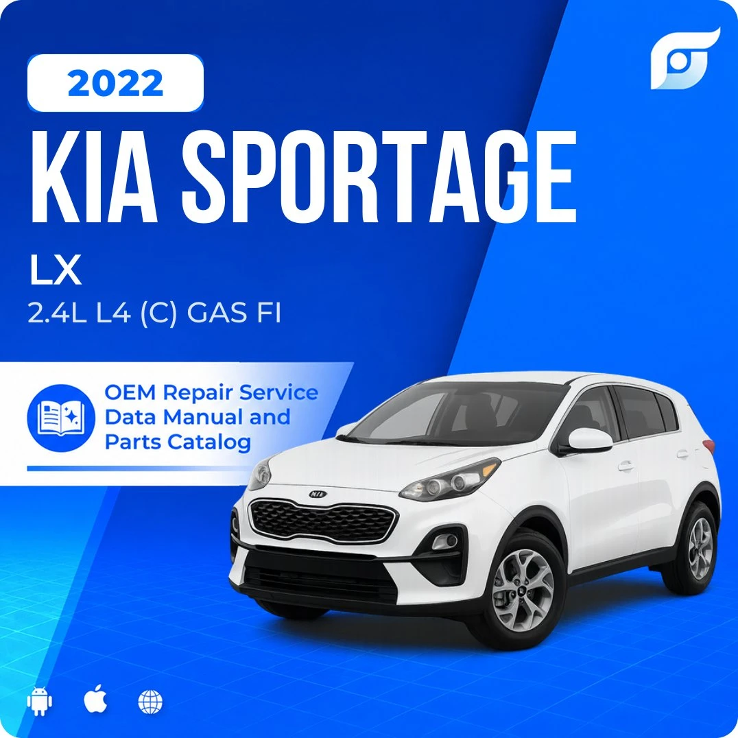 2022 Kia Sportage LX - OEM Repair Service Manual