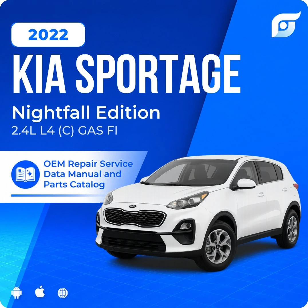 2022 Kia Sportage Nightfall Edition - OEM Repair Service Manual