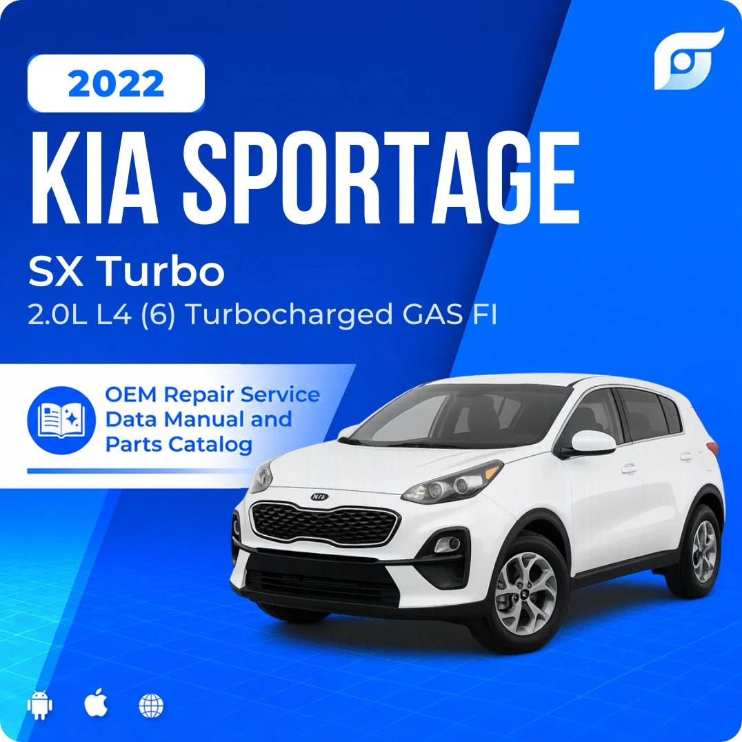 2022 Kia Sportage SX Turbo - OEM Repair Service Manual