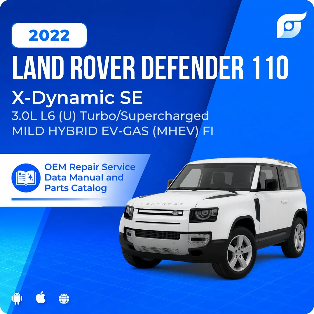 2022 Land Rover Defender 110 X-Dynamic SE - OEM Repair Service Manual