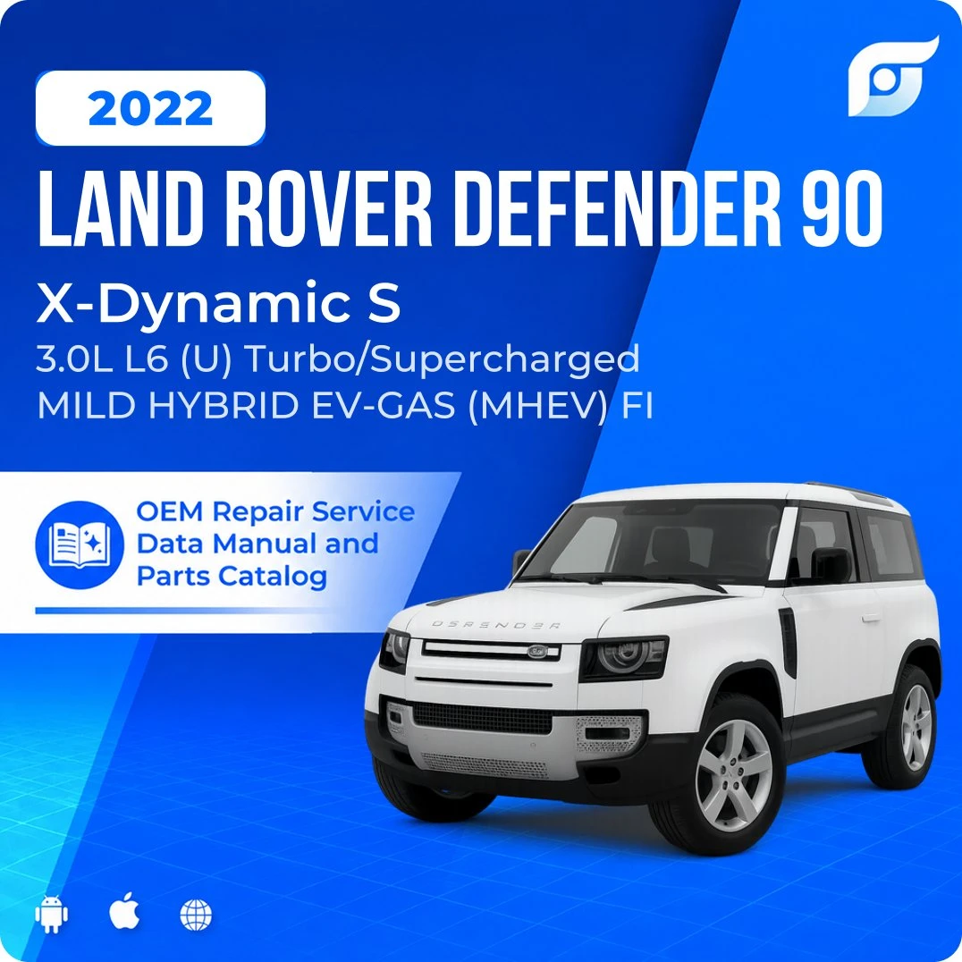 2022 Land Rover Defender 90 X-Dynamic S - OEM Repair Service Manual