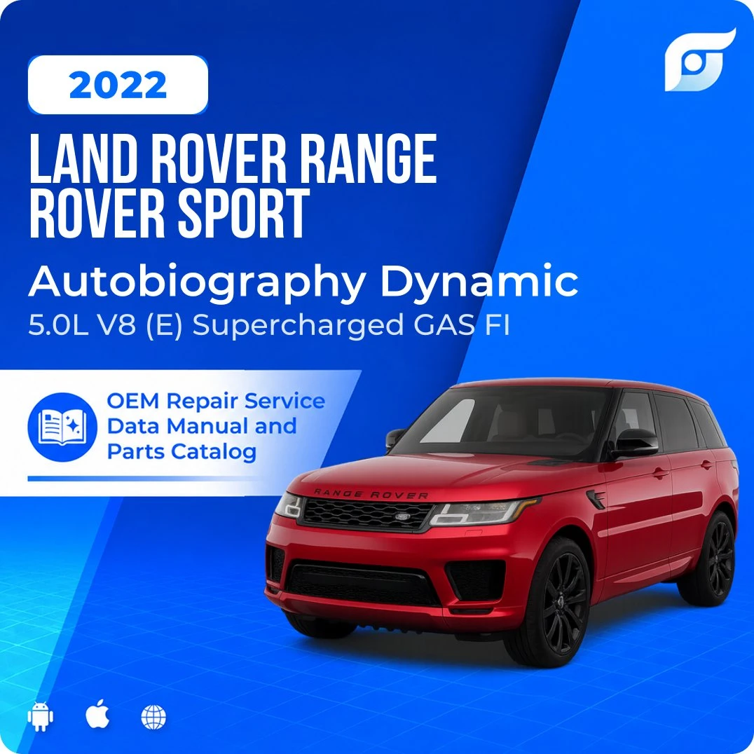 2022 Land Rover Range Rover Sport Autobiography Dynamic - OEM Repair Service Manual