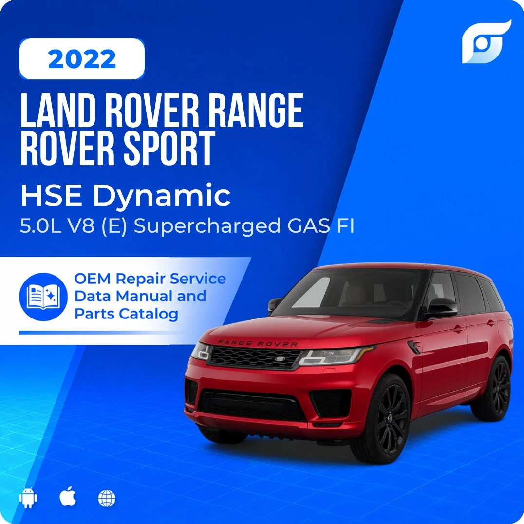 2022 Land Rover Range Rover Sport HSE Dynamic - OEM Repair Service Manual