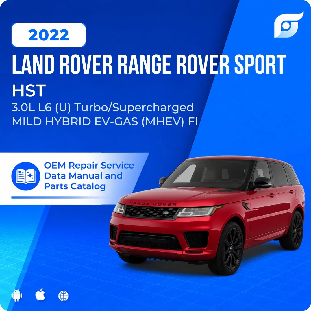 2022 Land Rover Range Rover Sport HST - OEM Repair Service Manual