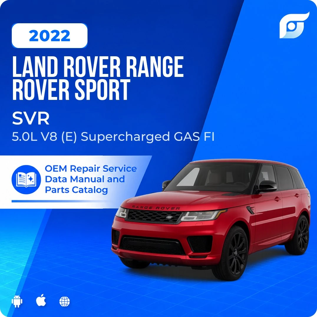 2022 Land Rover Range Rover Sport SVR - OEM Repair Service Manual