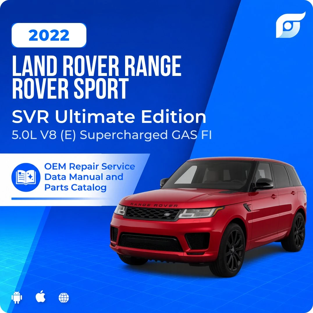2022 Land Rover Range Rover Sport SVR Ultimate Edition - OEM Repair Service Manual