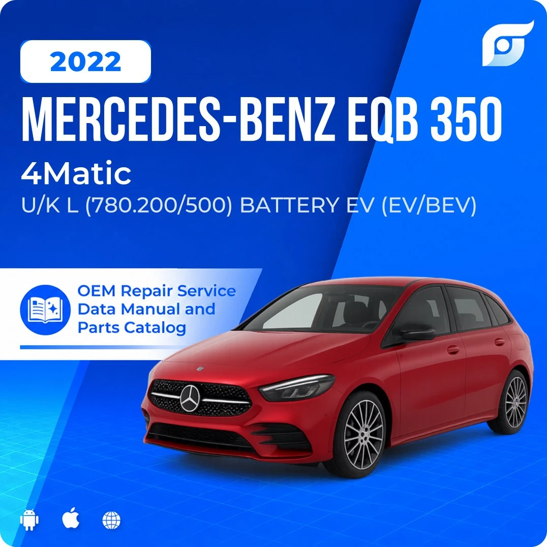 2022 Mercedes-Benz EQB 350 4Matic - OEM Repair Service Manual