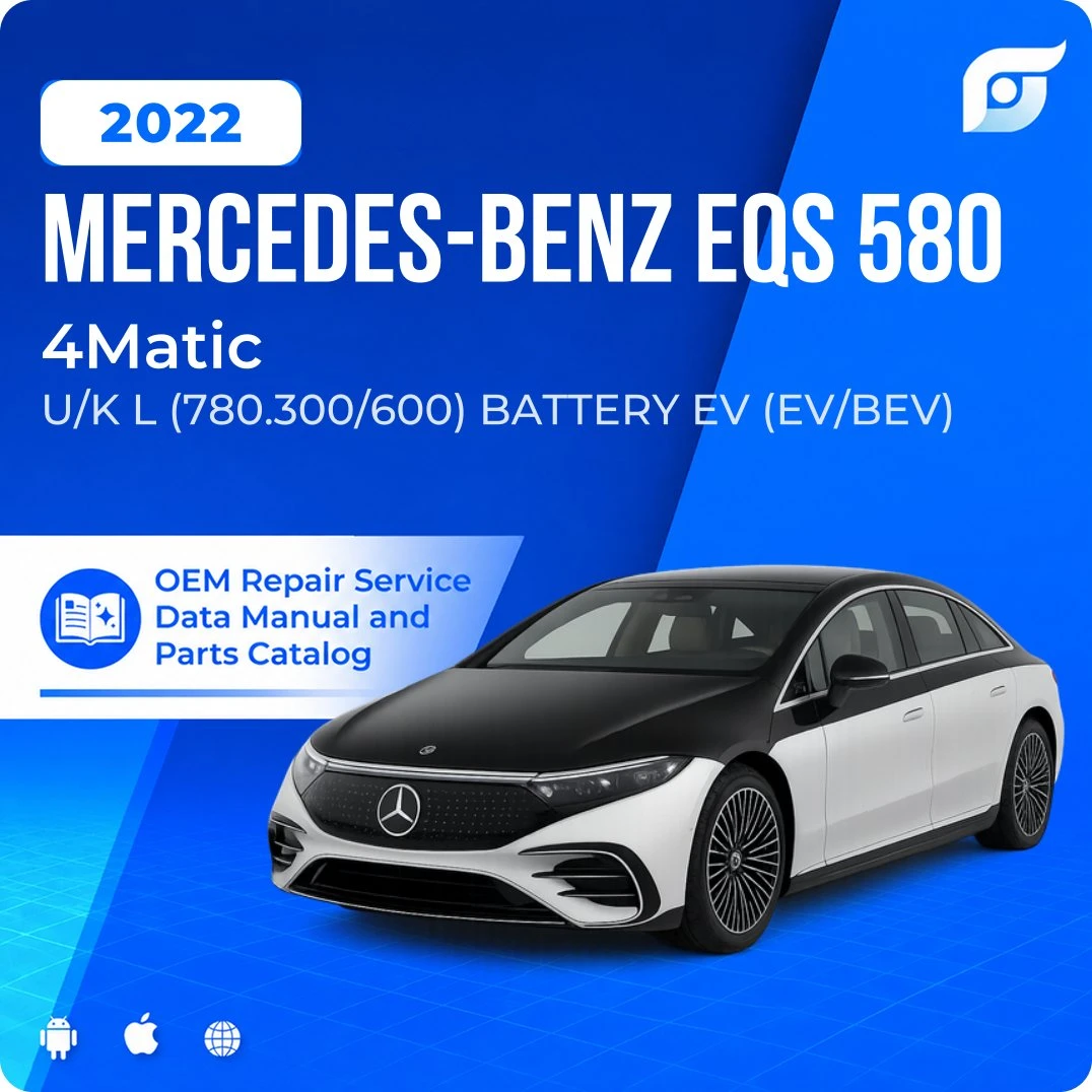 2022 Mercedes-Benz EQS 580 4Matic - OEM Repair Service Manual
