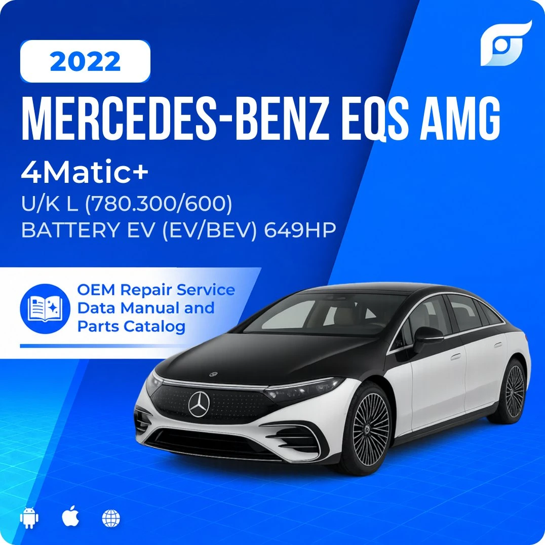 2022 Mercedes-Benz EQS AMG 4Matic+ - OEM Repair Service Manual