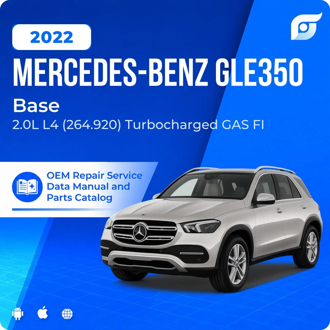 2022 Mercedes-Benz GLE350 Base - OEM Repair Service Manual