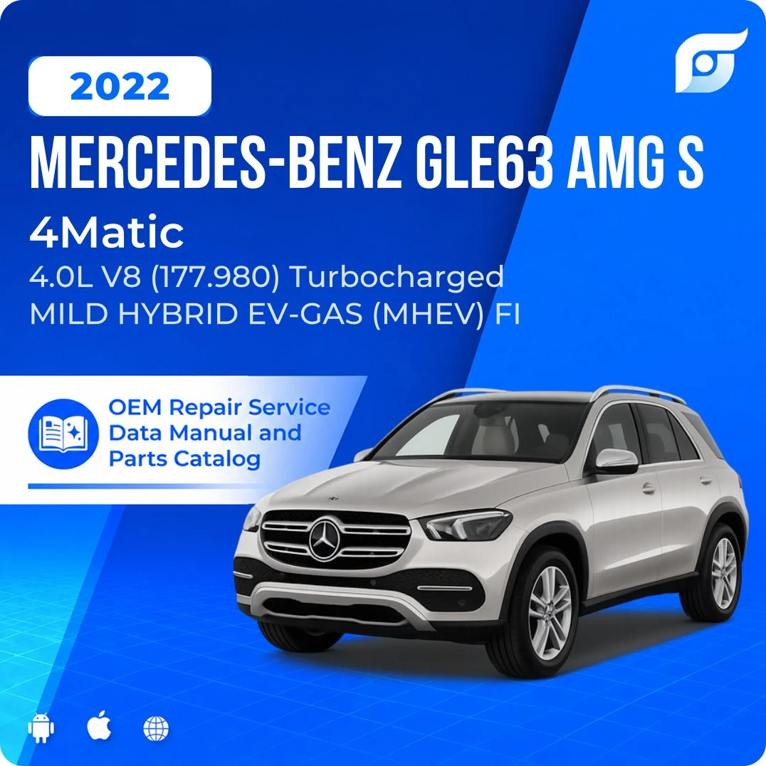 2022 Mercedes-Benz GLE63 AMG S 4Matic - OEM Repair Service Manual