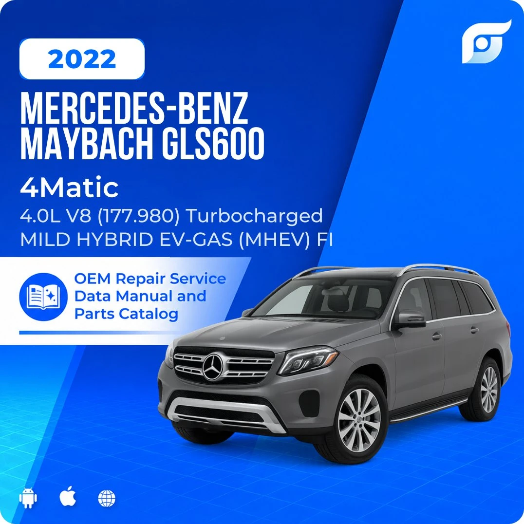 2022 Mercedes-Benz Maybach GLS600 4Matic - OEM Repair Service Manual