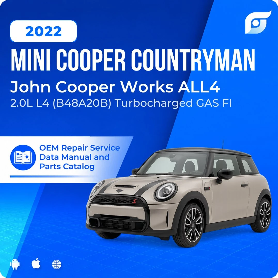 2022 Mini Cooper Countryman John Cooper Works ALL4 - OEM Repair Service Manual