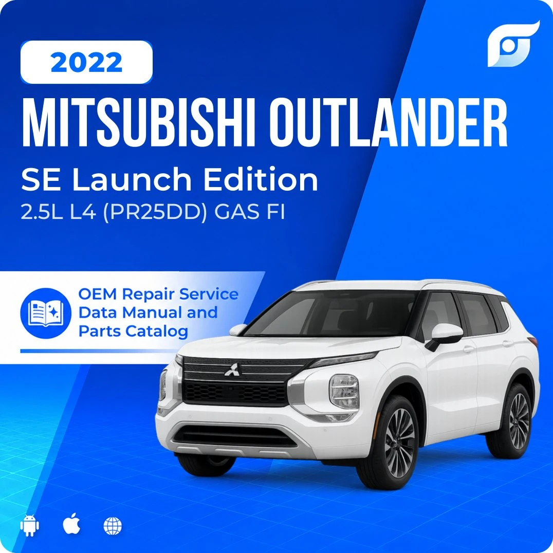 2022 Mitsubishi Outlander SE Launch Edition - OEM Repair Service Manual