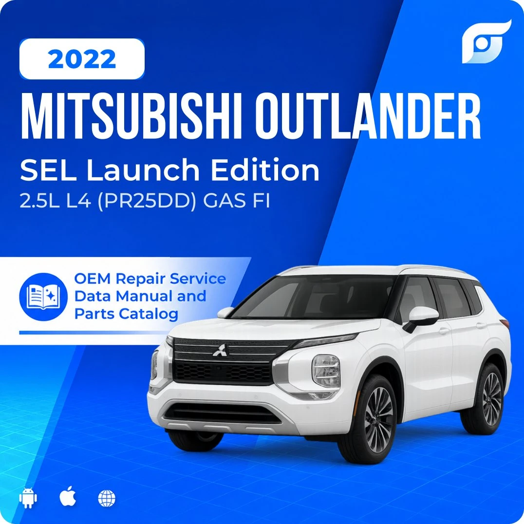 2022 Mitsubishi Outlander SEL Launch Edition - OEM Repair Service Manual