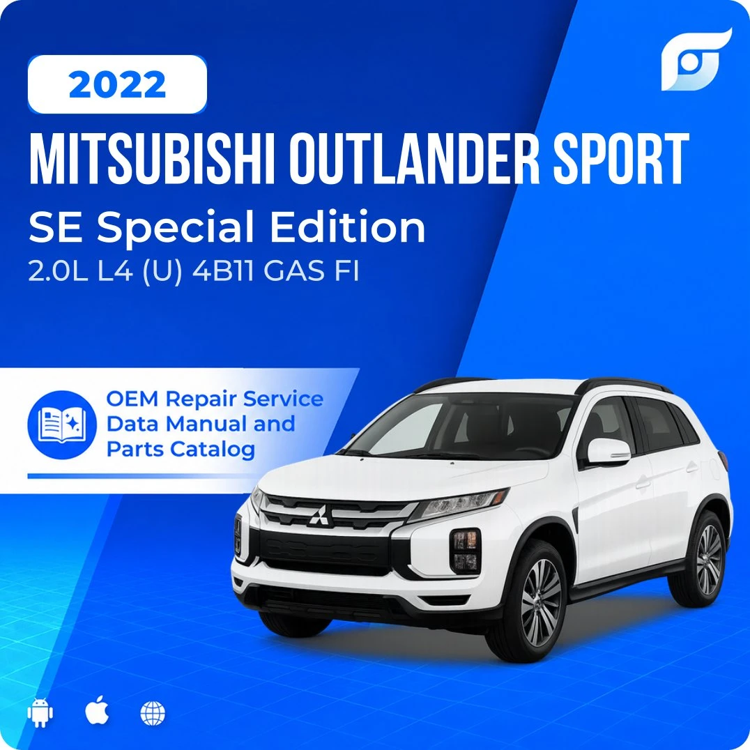 2022 Mitsubishi Outlander Sport SE Special Edition - OEM Repair Service Manual