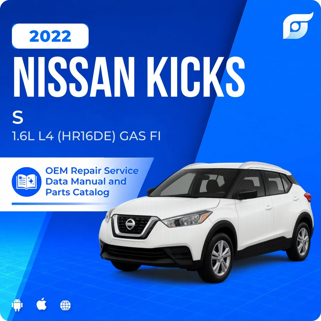 2022 Nissan Kicks S - OEM Repair Service Manual