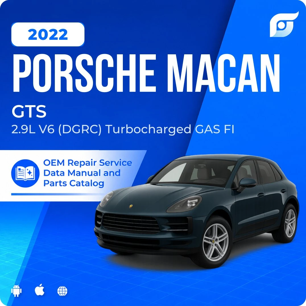 2022 Porsche Macan GTS - OEM Repair Service Manual