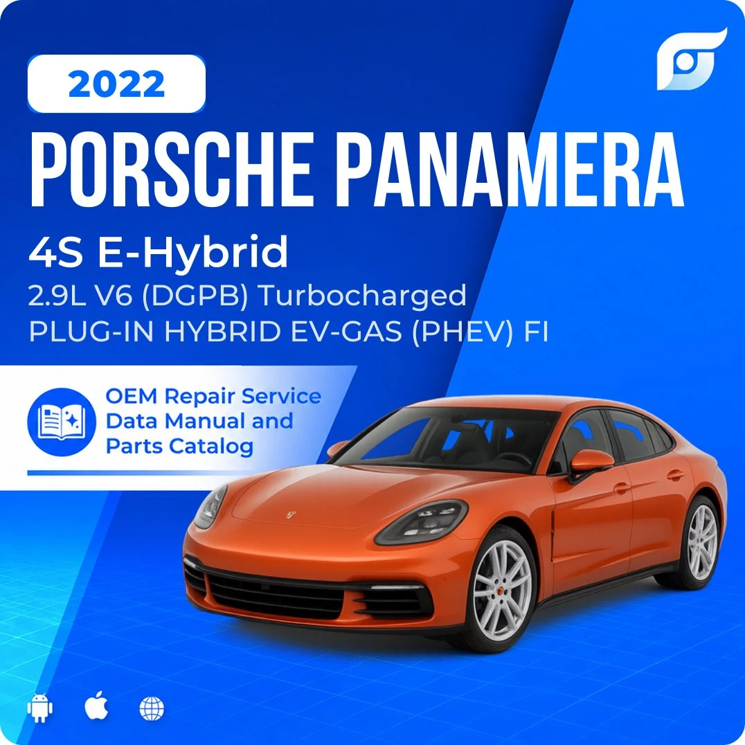 2022 Porsche Panamera 4S E-Hybrid - OEM Repair Service Manual