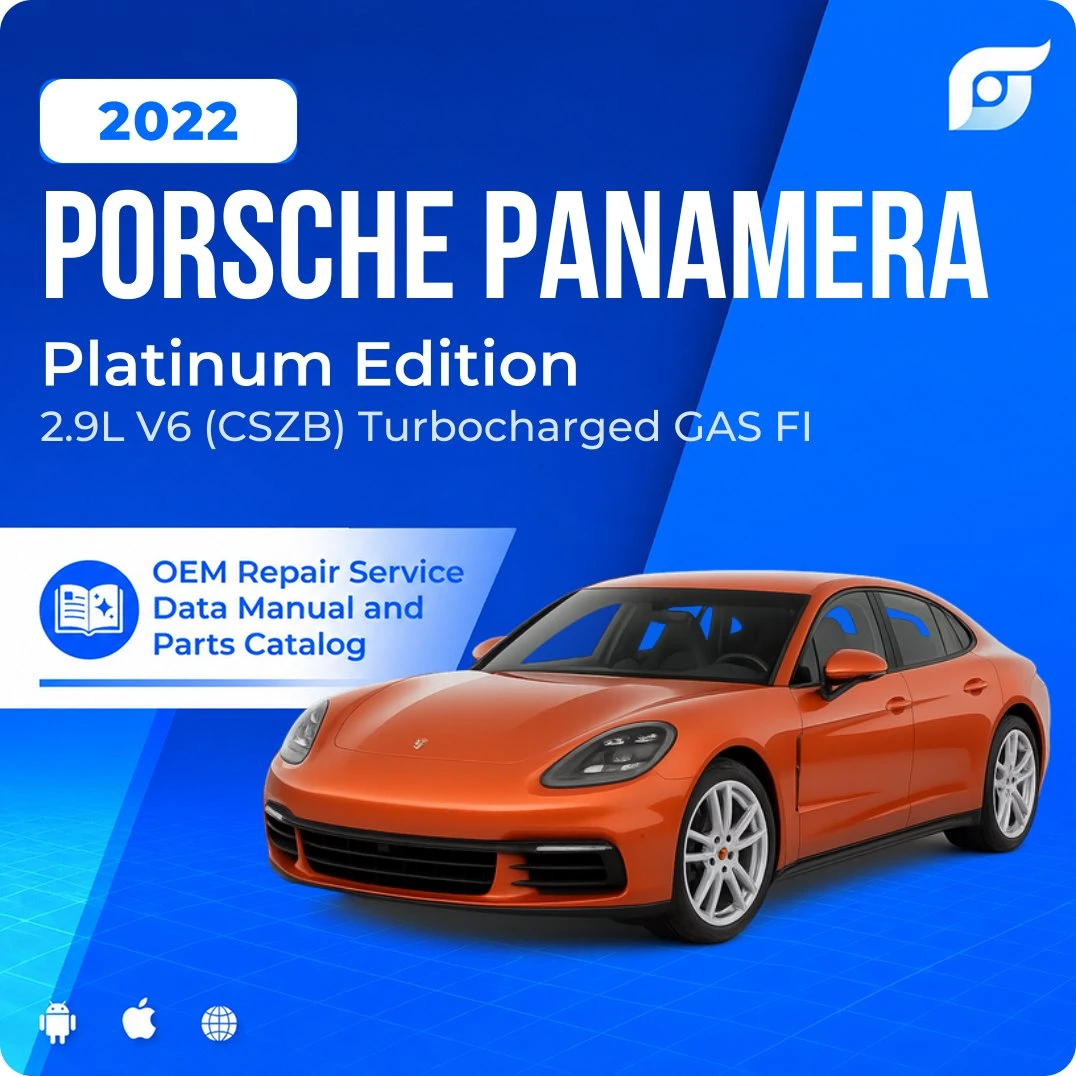 2022 Porsche Panamera Platinum Edition - OEM Repair Service Manual