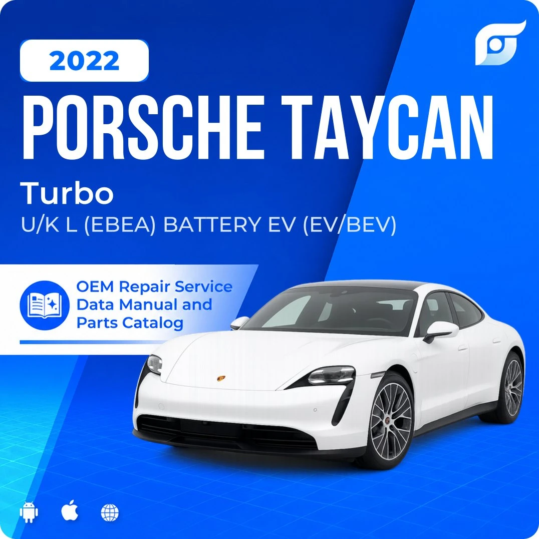 2022 Porsche Taycan Turbo - OEM Repair Service Manual
