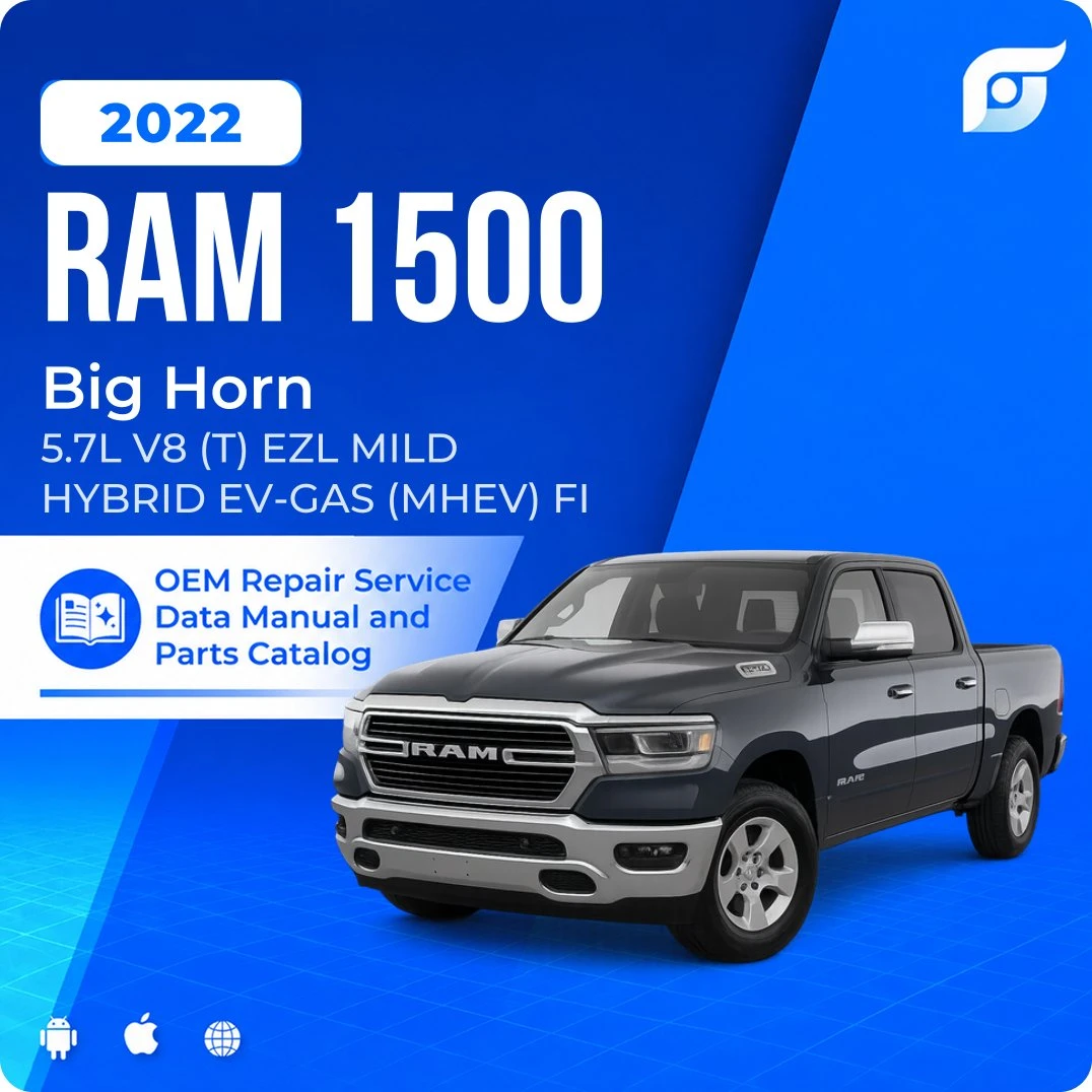 2022 Ram 1500 Big Horn - OEM Repair Service Manual