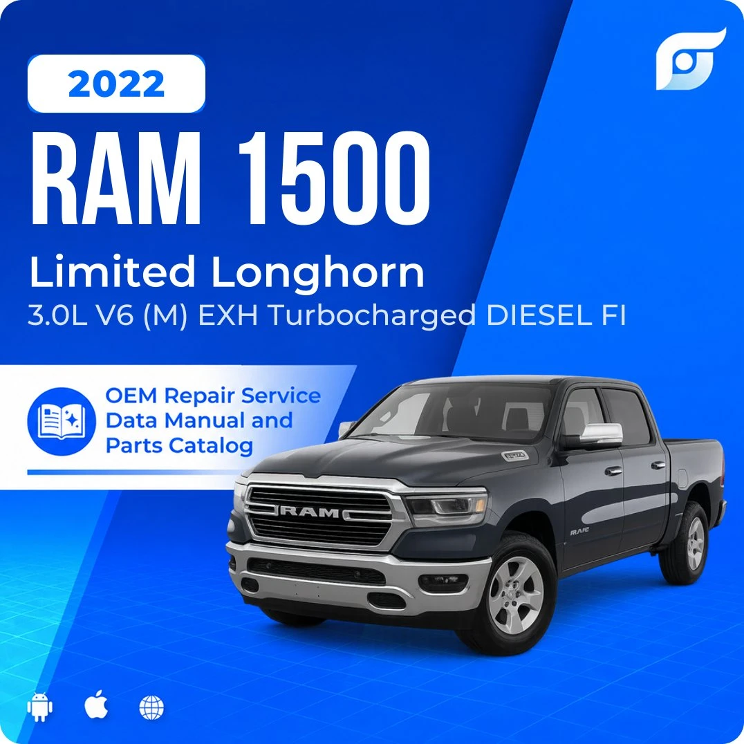 2022 Ram 1500 Limited Longhorn - OEM Repair Service Manual