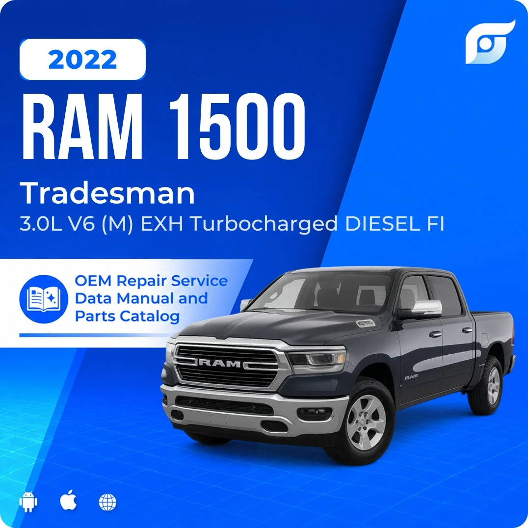 2022 Ram 1500 Tradesman - OEM Repair Service Manual