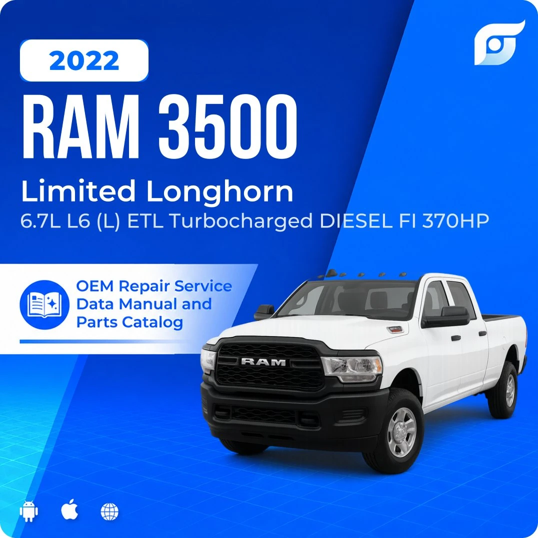 2022 Ram 3500 Limited Longhorn - OEM Repair Service Manual