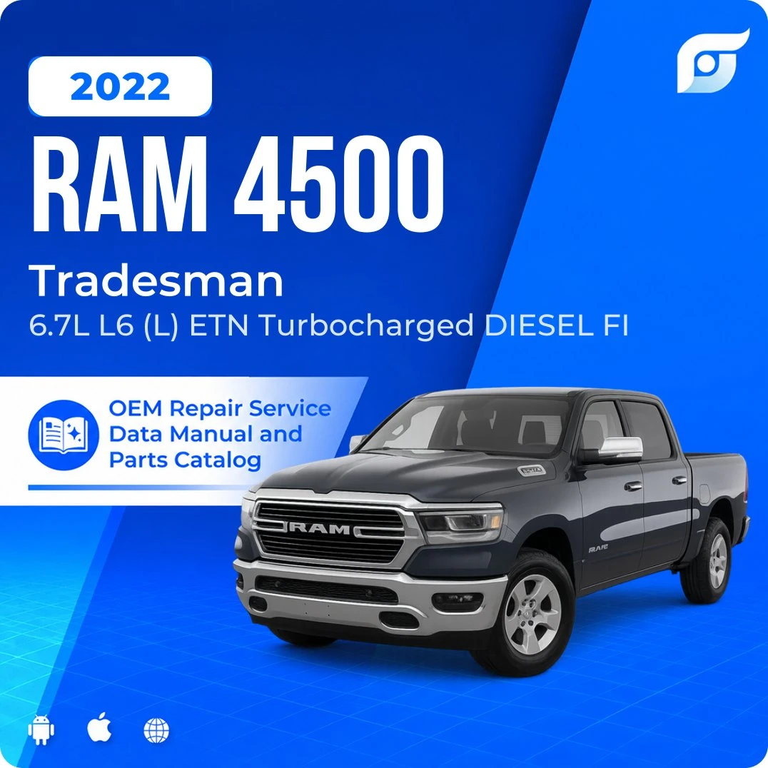2022 Ram 4500 Tradesman - OEM Repair Service Manual