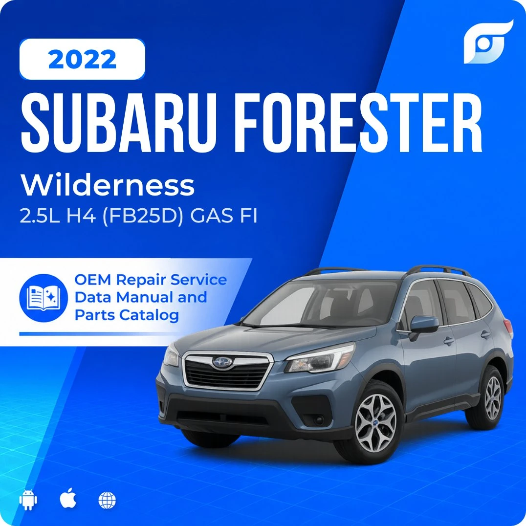 2022 Subaru Forester Wilderness - OEM Repair Service Manual
