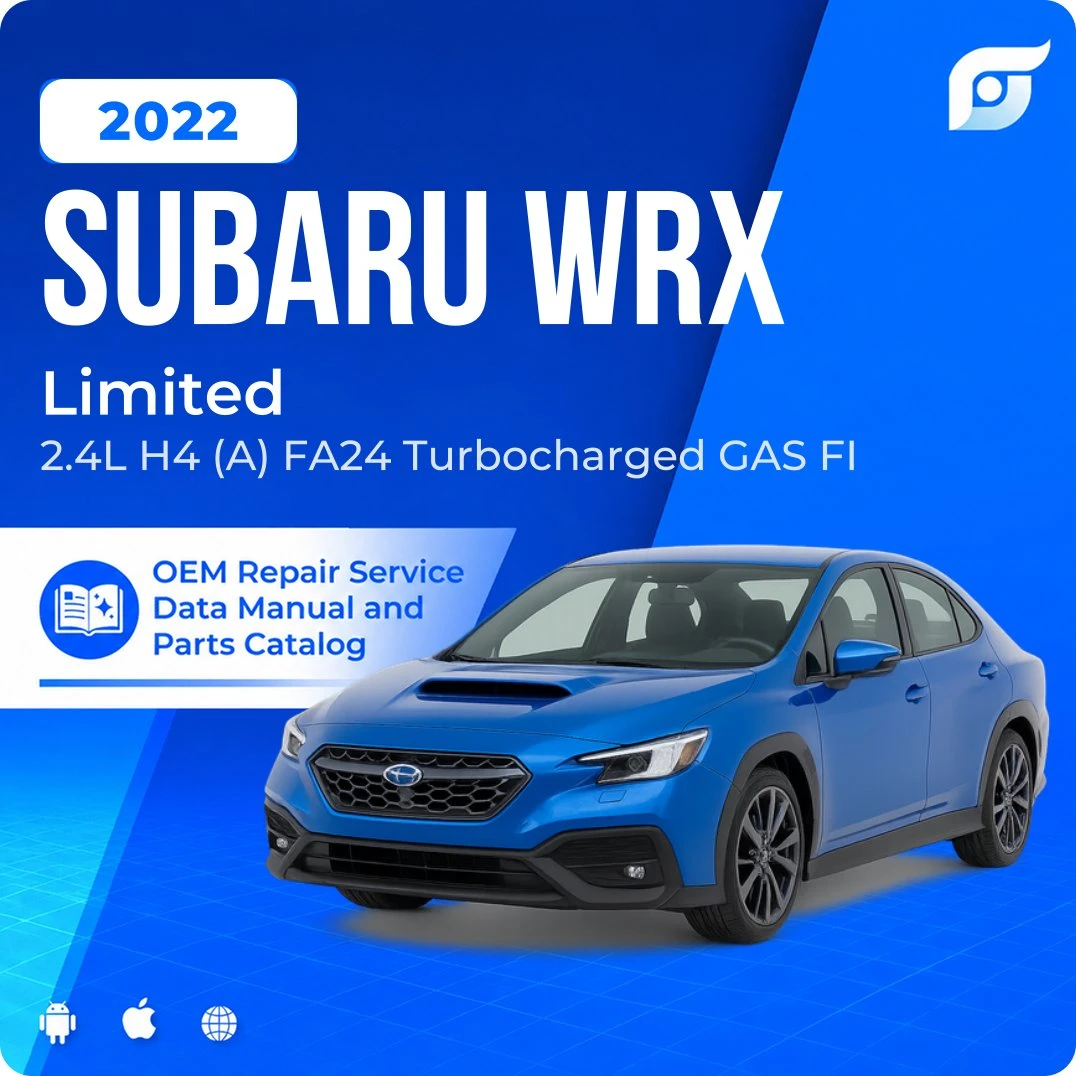 2022 Subaru WRX Limited - OEM Repair Service Manual