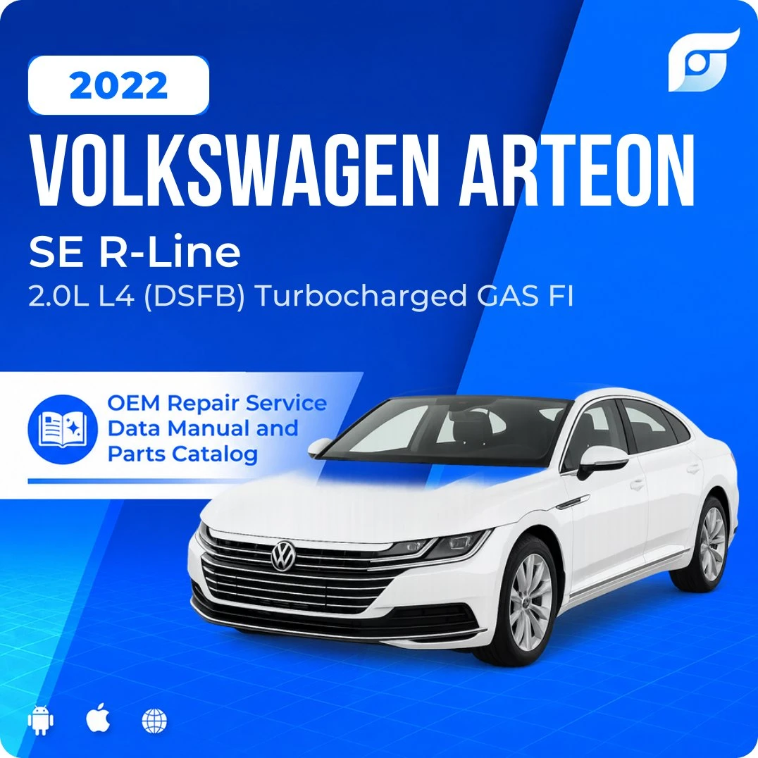 2022 Volkswagen Arteon SE R-Line - OEM Repair Service Manual
