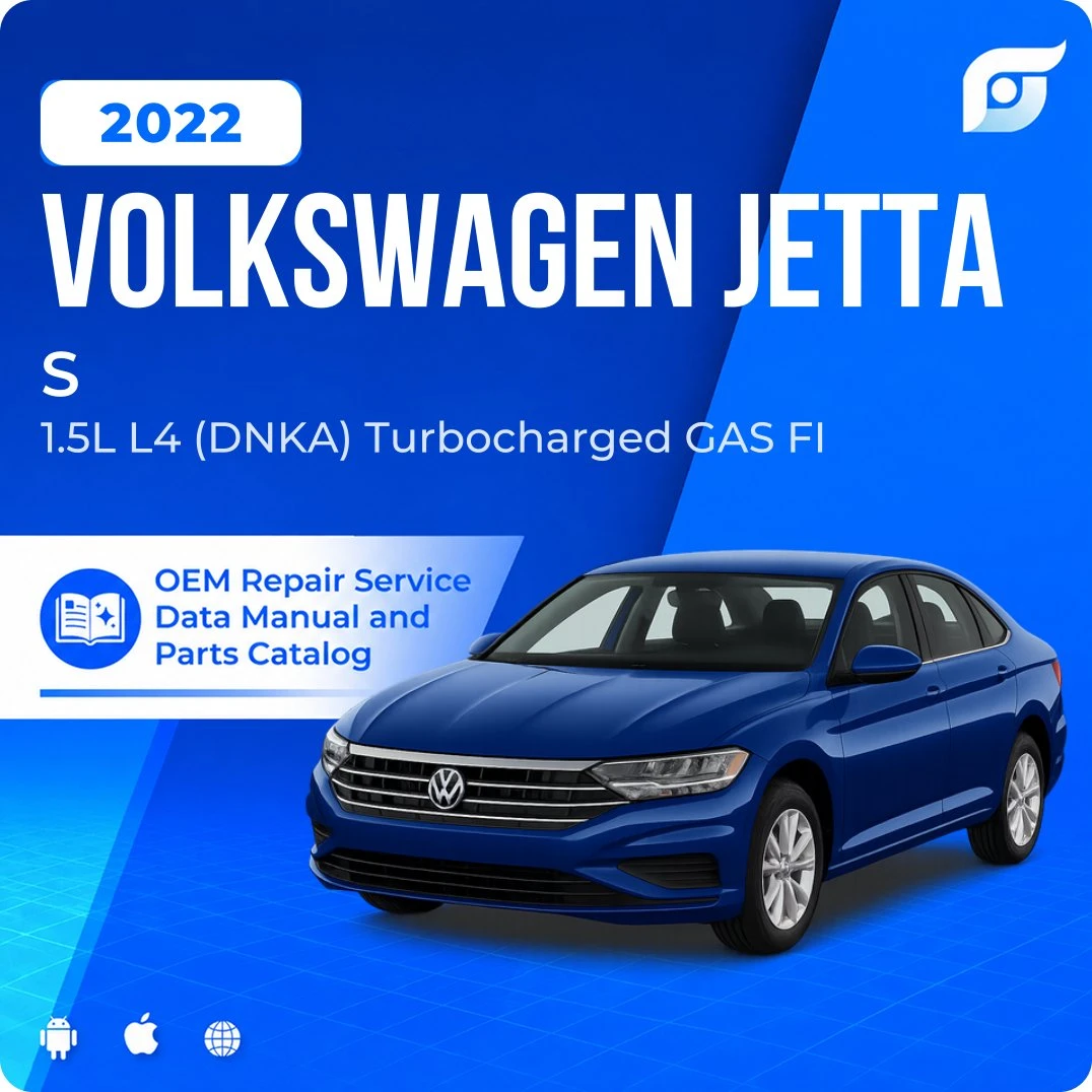 2022 Volkswagen Jetta S - OEM Repair Service Manual