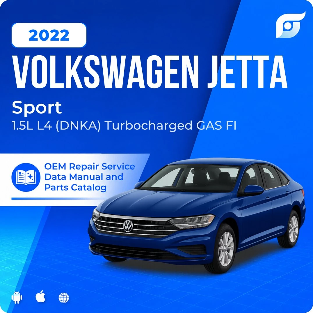2022 Volkswagen Jetta Sport - OEM Repair Service Manual