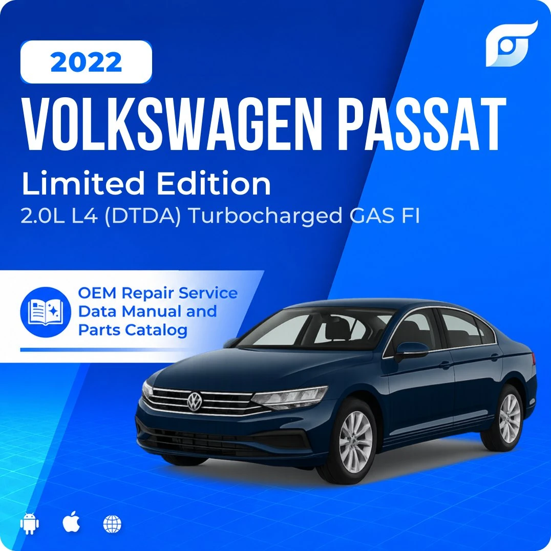 2022 Volkswagen Passat Limited Edition - OEM Repair Service Manual