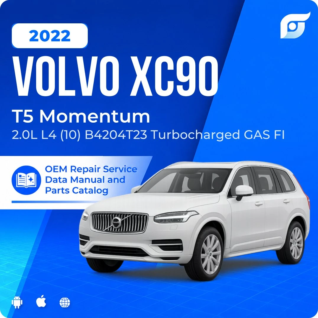 2022 Volvo XC90 T5 Momentum - OEM Repair Service Manual