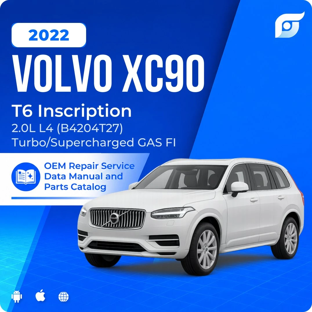 2022 Volvo XC90 T6 Inscription - OEM Repair Service Manual