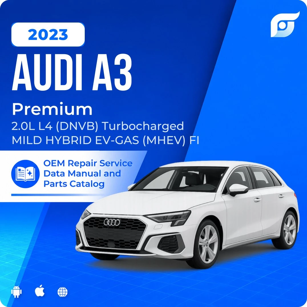2023 Audi A3 Premium - OEM Repair Service Manual