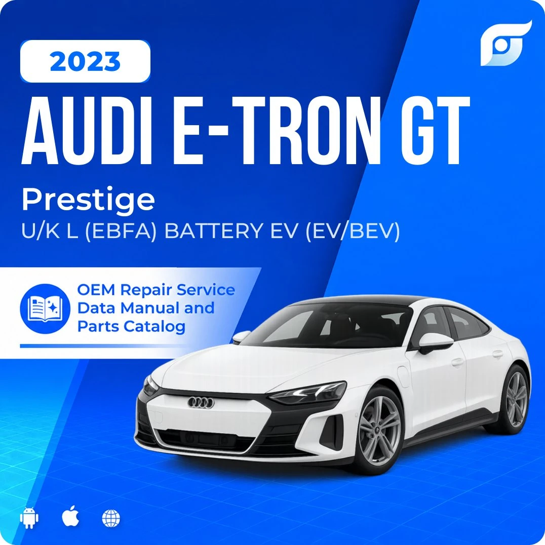 2023 Audi e-tron GT Prestige - OEM Repair Service Manual