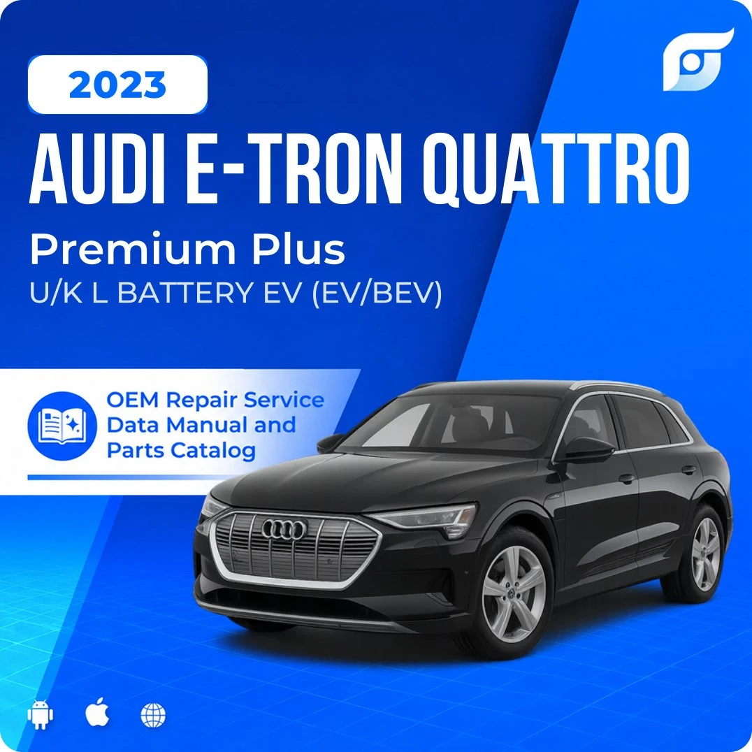 2023 Audi e-tron Quattro Premium Plus - OEM Repair Service Manual