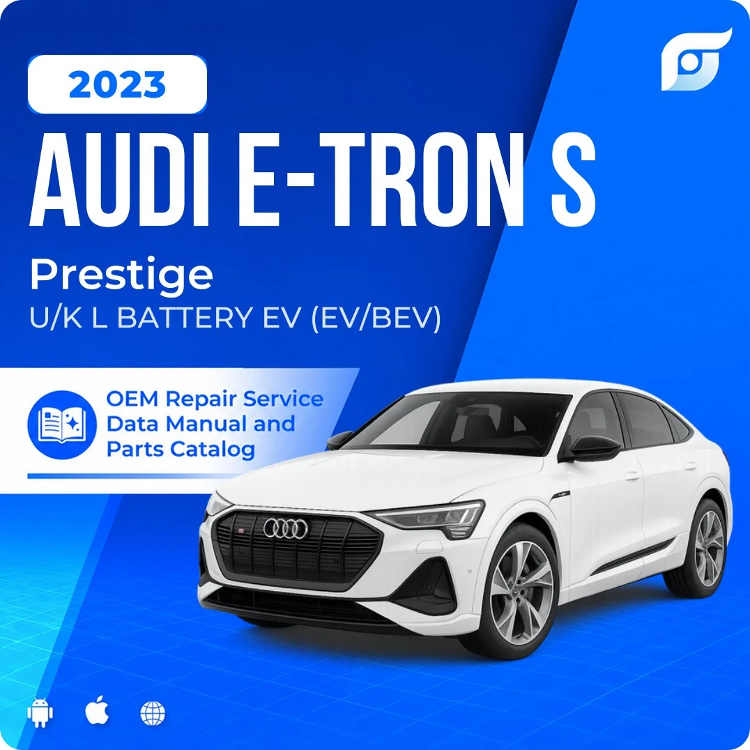 2023 Audi e-tron S Prestige - OEM Repair Service Manual