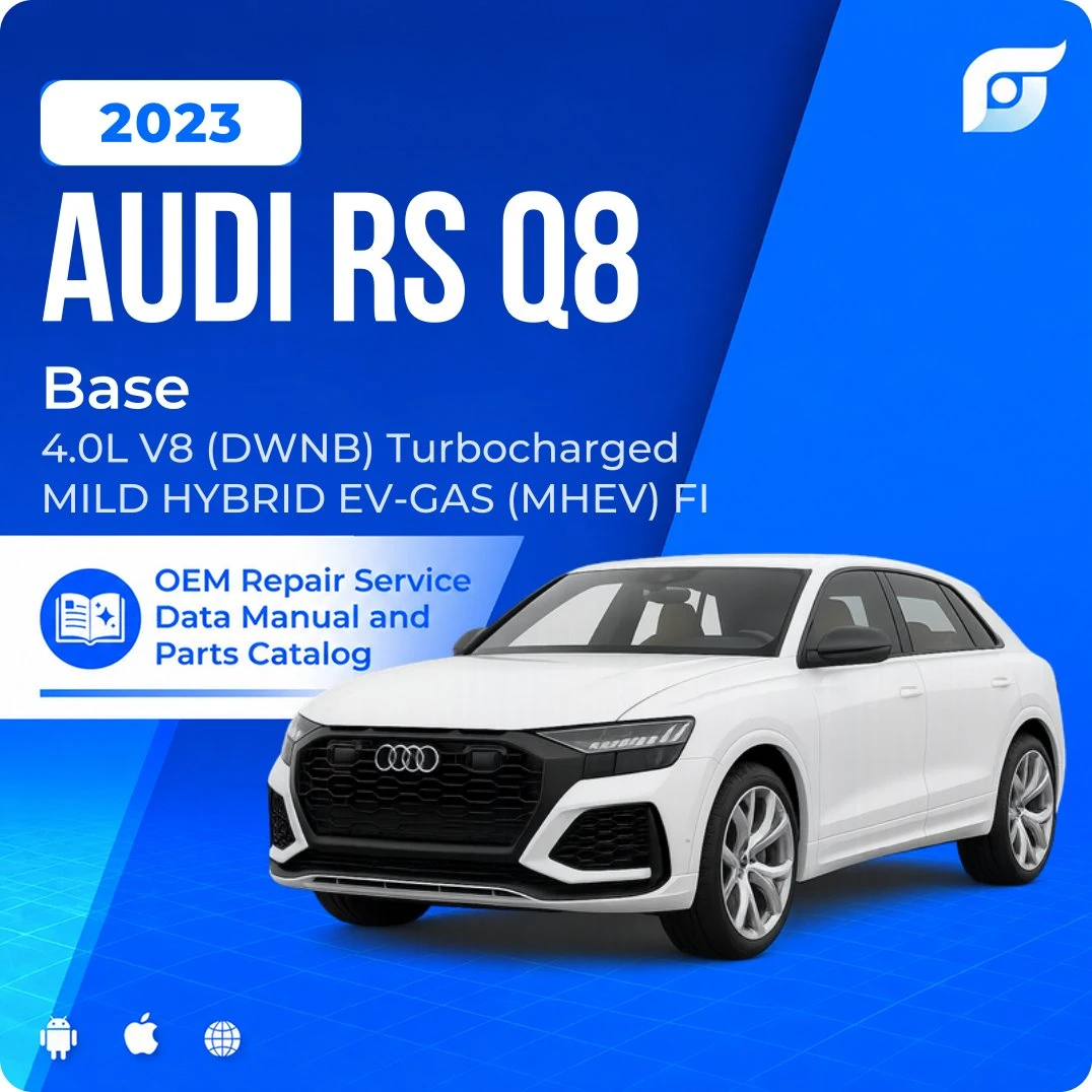 2023 Audi RS Q8 Base - OEM Repair Service Manual