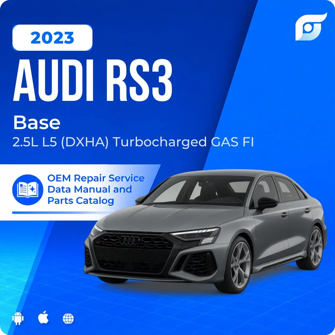 2023 Audi RS3 Base - OEM Repair Service Manual