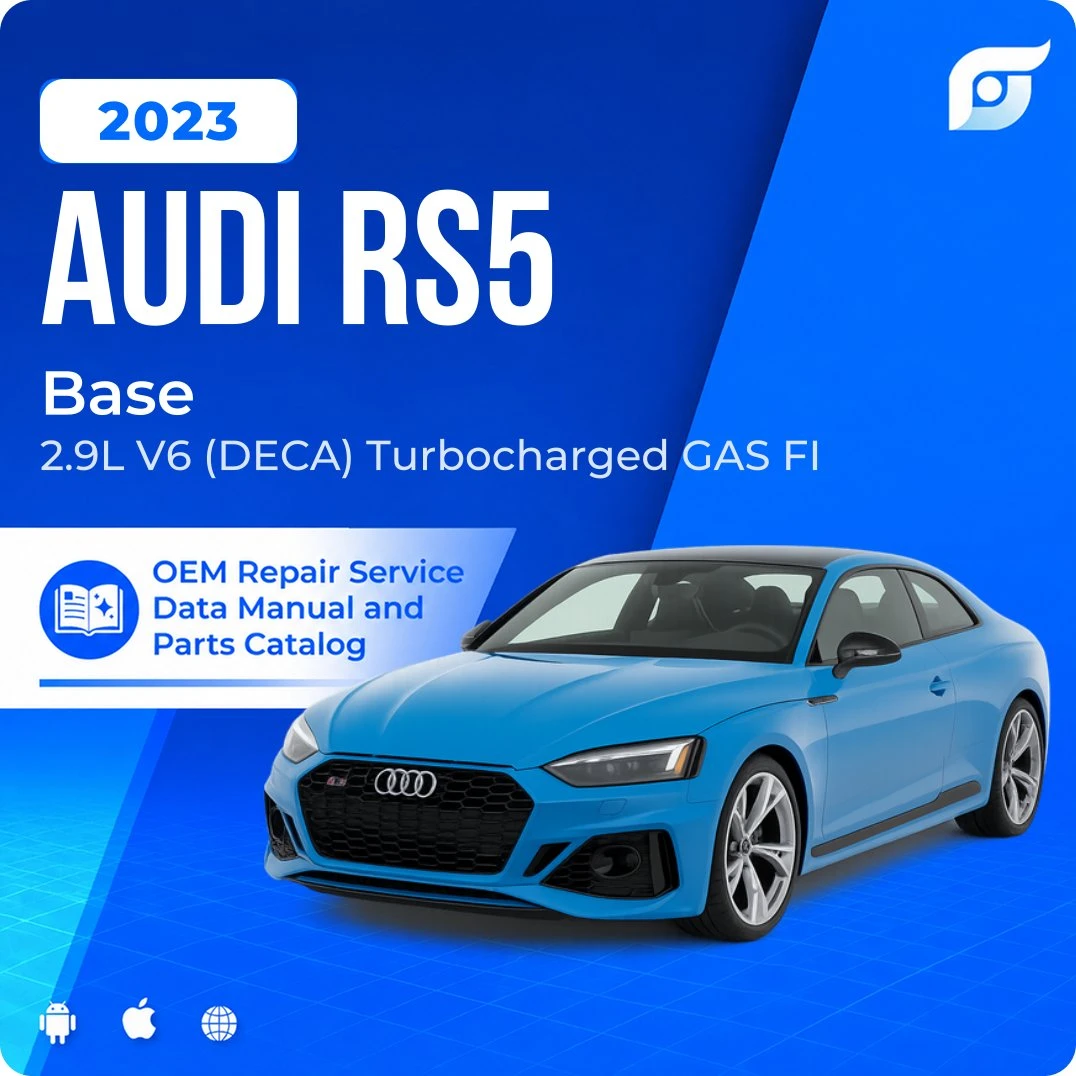 2023 Audi RS5 Base - OEM Repair Service Manual
