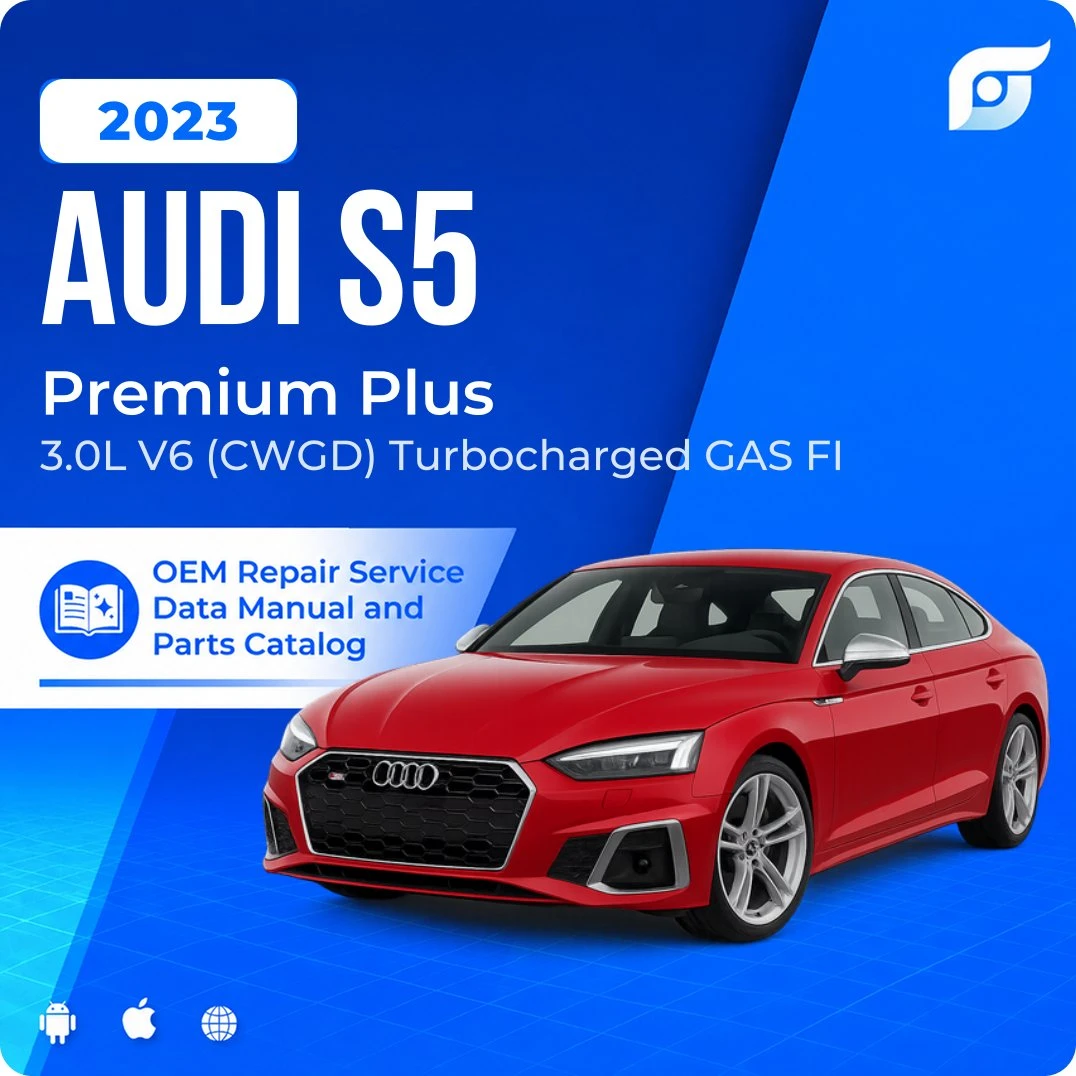 2023 Audi S5 Premium Plus - OEM Repair Service Manual