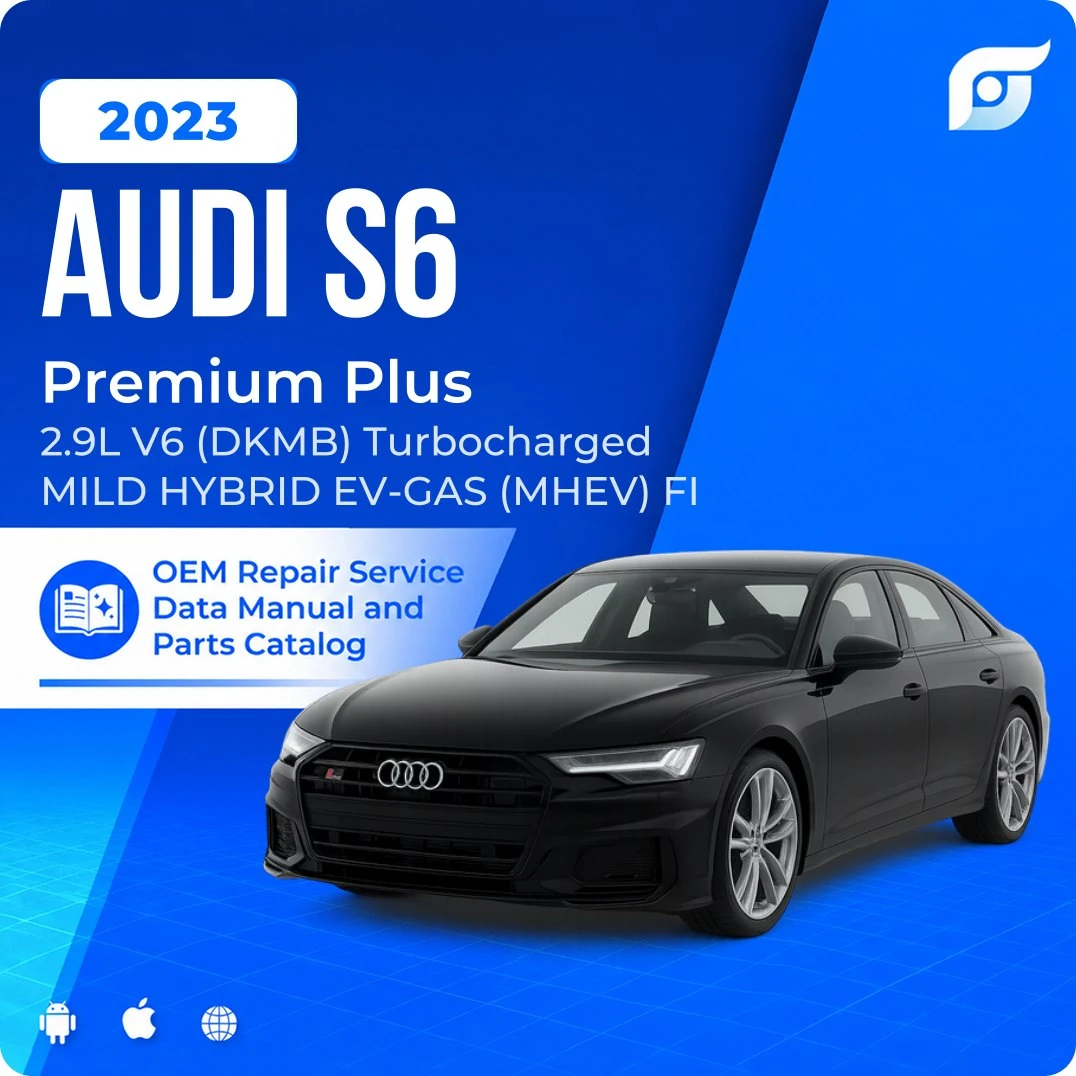 2023 Audi S6 Premium Plus - OEM Repair Service Manual