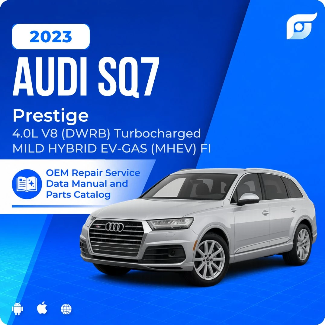 2023 Audi SQ7 Prestige - OEM Repair Service Manual