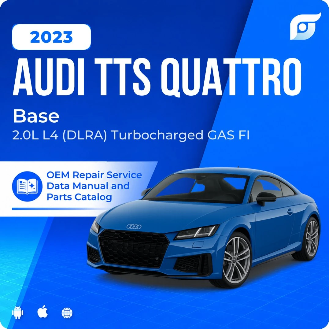 2023 Audi TTS Quattro Base - OEM Repair Service Manual