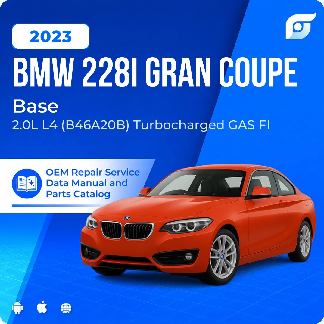 2023 BMW 228i Gran Coupe Base - OEM Repair Service Manual